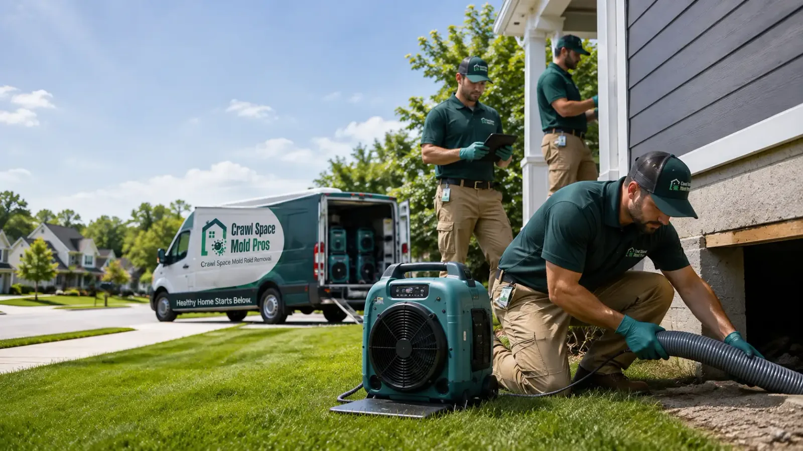 Crawl Space Mold Removal in Somers, IA